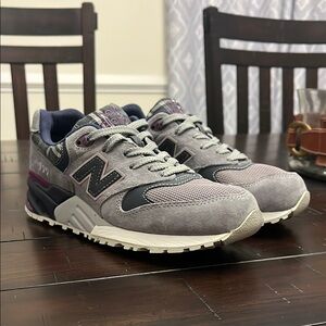 New Balance 999 Shoes Sneakers WL999WG grey plaid Women’s Size 7